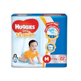 Bỉm huggies quần M22