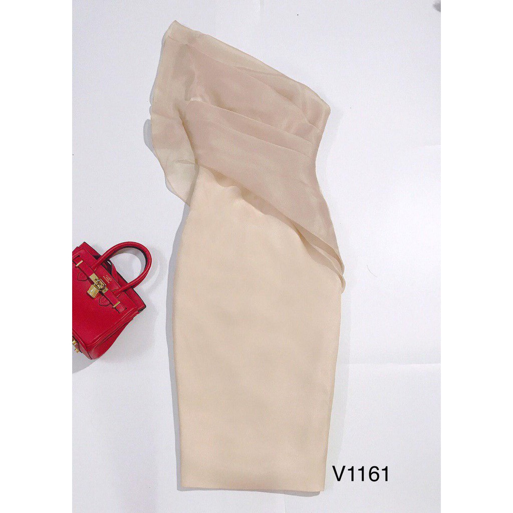 [ xả kho ] MiD Đầm Voan thiết kế V1161 Mie Design kèm ảnh thật
