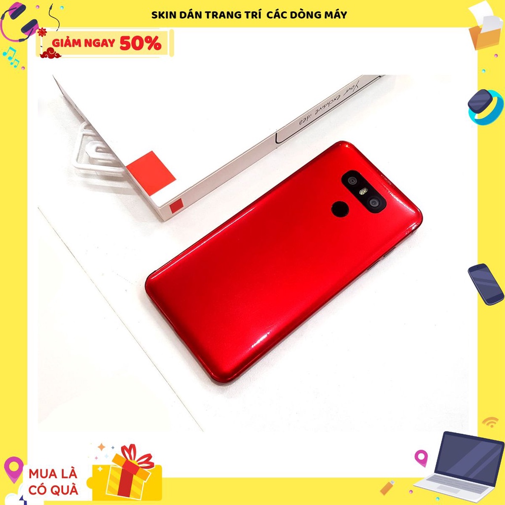 miếng dán skin LG G4 / LG G5 / LG G6 / LG G8 - Đủ Màu