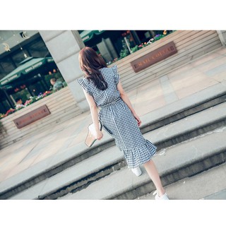 Đầm suông đuôi cá BA0001A