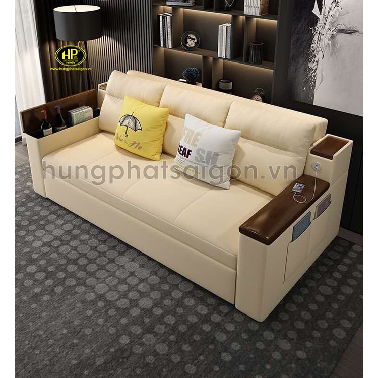 Sofa giường nhập khẩu, Sofa bed đa năng kéo ra thành giường