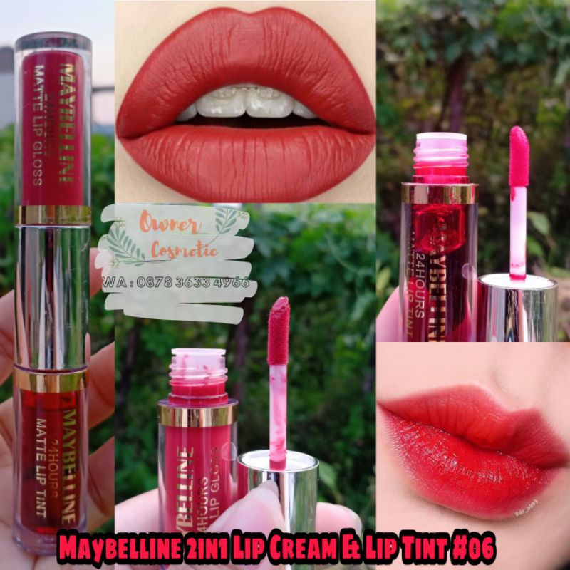 (hàng Mới Về) Son Tint Maybelline 2 Trong 1