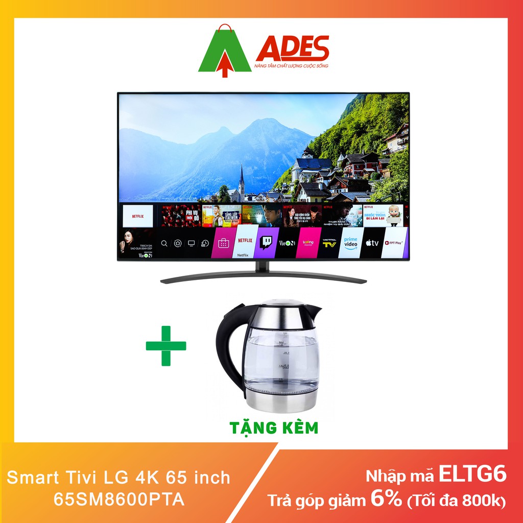 Smart Tivi LG 4K 49 inch 49SM8100PTA | Chính Hãng, Giá Rẻ