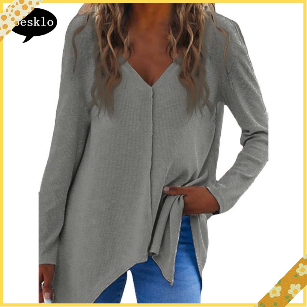 Áo sweater dệt kim màu sáng chống nhăn thời trang mùa đông cho nữ
 | BigBuy360 - bigbuy360.vn