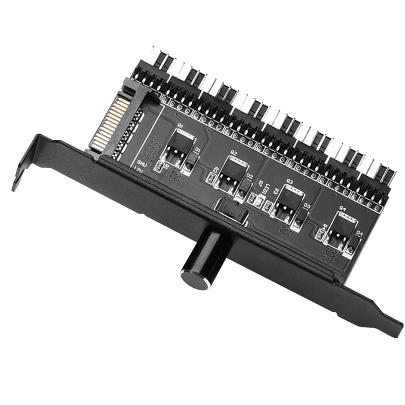Bộ Điều Khiển Tốc Độ Quạt 3pin 4Pin Sata / 4Pin Từ 1 Đến 8 PCI