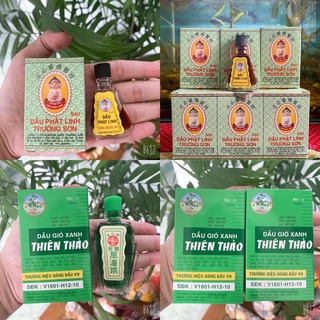 Dầu Phật Linh Trường Sơn - Dầu Gió Xanh Thiên Thảo Hàng chính Hãng