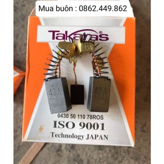 10 bộ chổi than máy cầm tay các loại