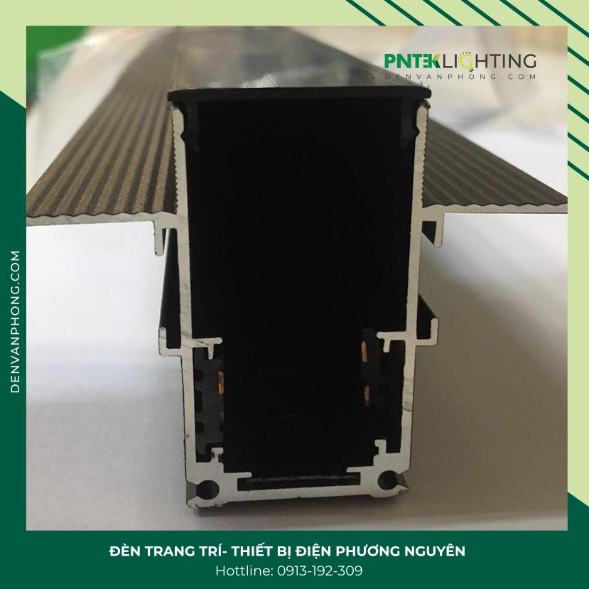 1 mét Thanh nhôm ray nam châm hệ 20mm PNTEKLIGHTING