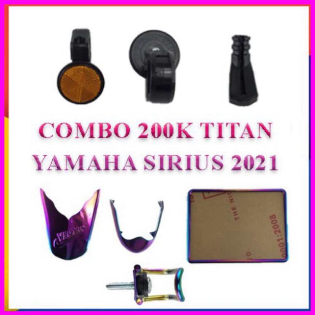 Yamaha Sirius 2021 - Bộ Trang Trí 5 Món Hàng Đẹp