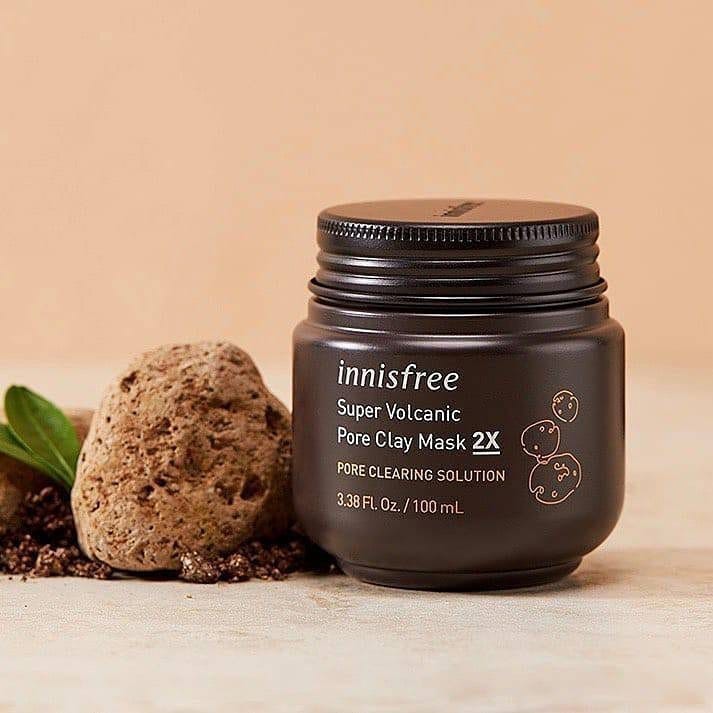  Mặt Nạ Đất Sét Innisfree Super Volcanic Pore Clay Mask 2X 100ml - Mộc Diệp