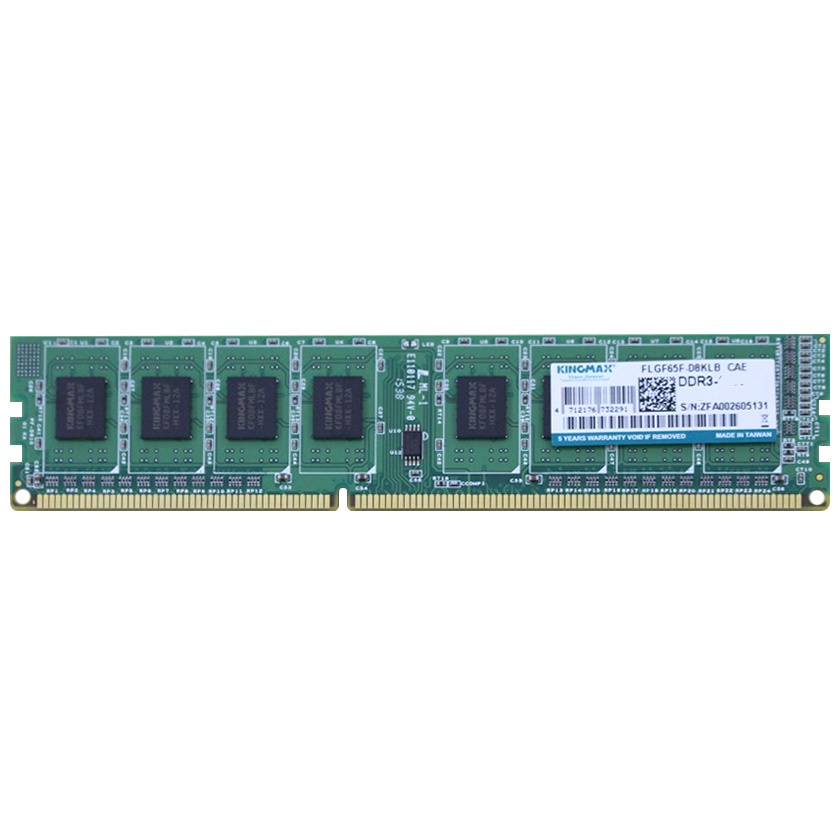 RAM MÁY TÍNH BÀN. DDR3 PC 2G/1333  2G/1600 4G/1333 4B/1600 8G/1600 KINGMAX RENEW. VI TÍNH QUỐC DUY