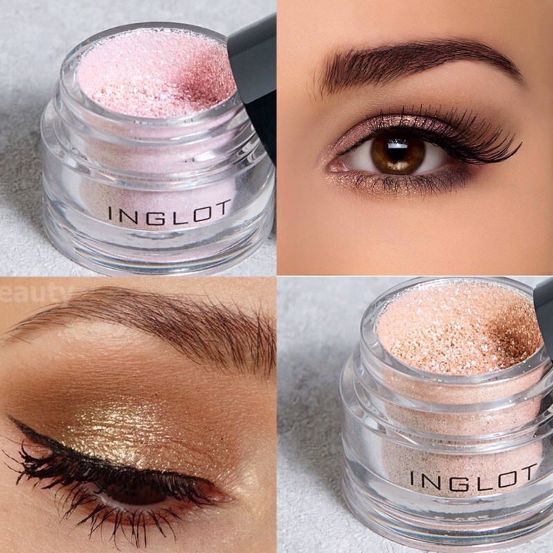 Phấn mắt tông nhũ lấp lánh Inglot Eye Amc Pure Pigment Eye Shadow