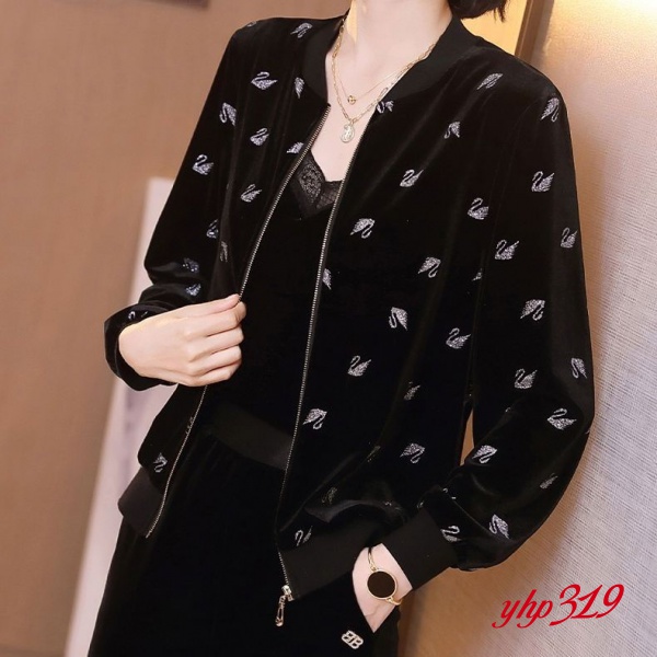 Áo Khoác Cardigan Mỏng Dáng Ngắn Đính Đá Thời Trang Xuân Thu Cho Nữ