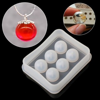 Khuôn silicon hình quả bóng 3D làm trang sức tiện lợi