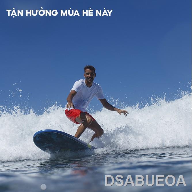 ♞Quần thể thao nam Decathlon OLAIAN hendaia đi biển - đỏ | BigBuy360 - bigbuy360.vn