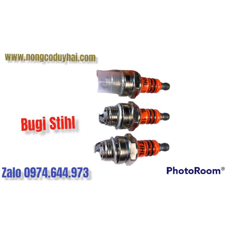 Bugi máy cắt cỏ máy cưa xích  - bugi 2 thì