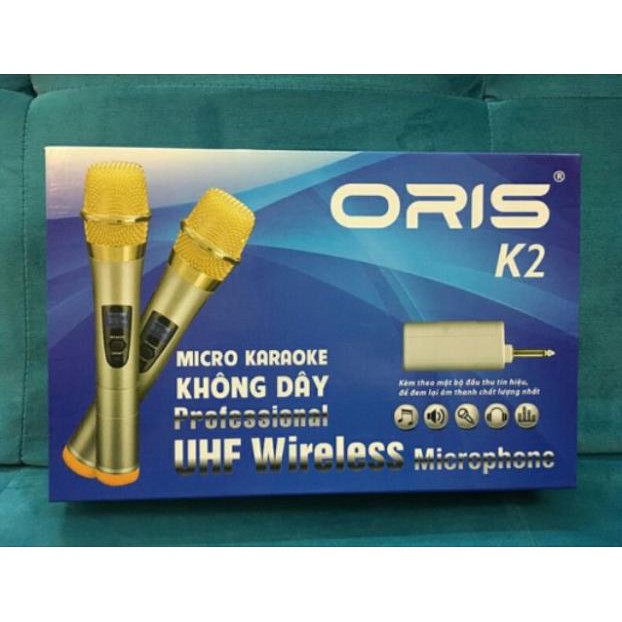 MICRO KHÔNG DÂY KARAOKE ORIS K2