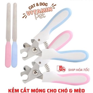 Kìm bấm hoặc giũa móng chó mèo - dũa móng chó mèo bấm móng chó mèo / cắt móng chân ki