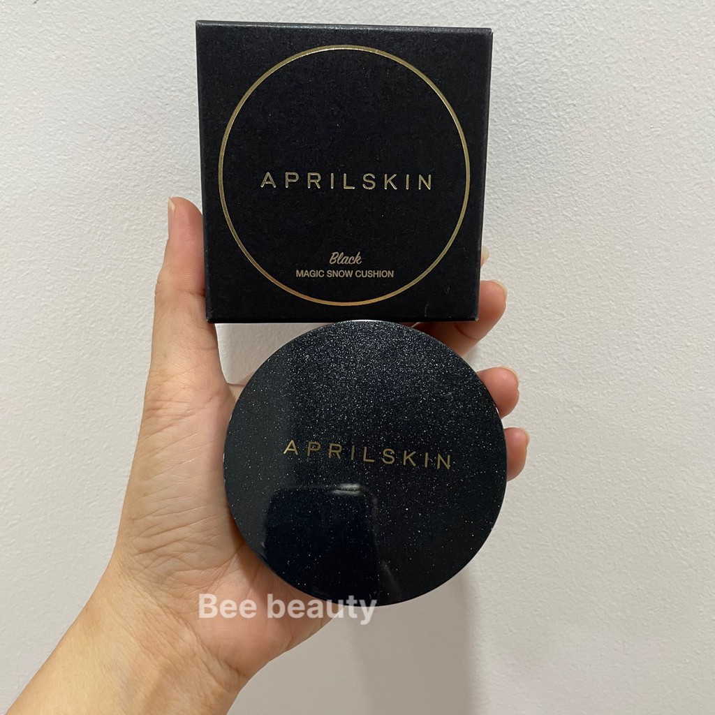 [Mã SRJULY1619 giảm 15K đơn 50K] Phấn Nước April Skin Magic Snow Cushion SPF 50+ Mỏng Mịn, Che Phủ Và Chống Nắng Tốt | BigBuy360 - bigbuy360.vn