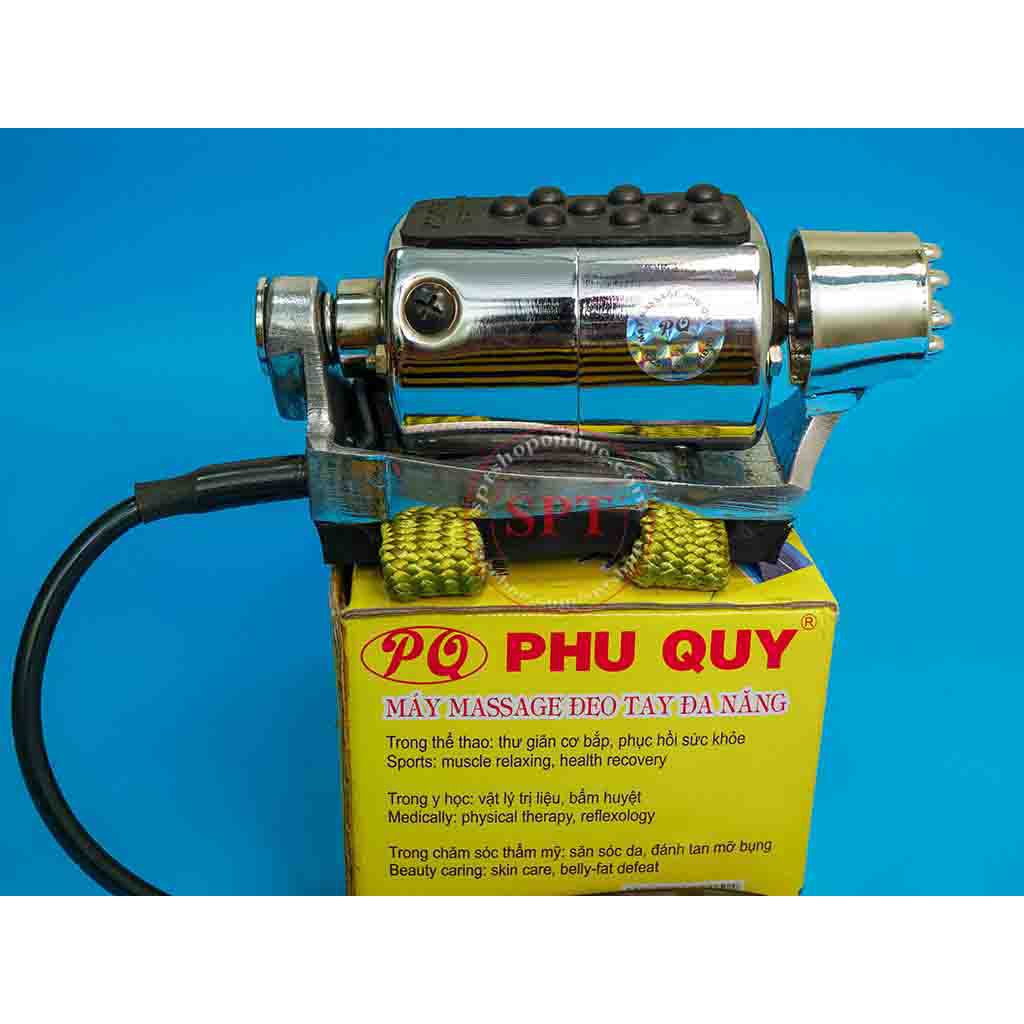 Máy massage Phú Quý LOẠI 1, Máy massage đeo tay tiệm tóc rung mạnh