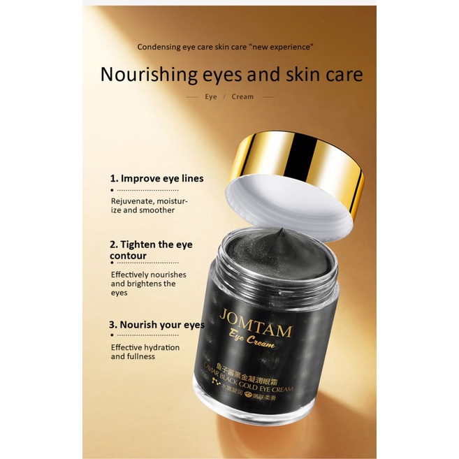 Kem dưỡng da mắt chiết xuất vàng đen dưỡng ẩm và cải thiện quầng thâm | BigBuy360 - bigbuy360.vn
