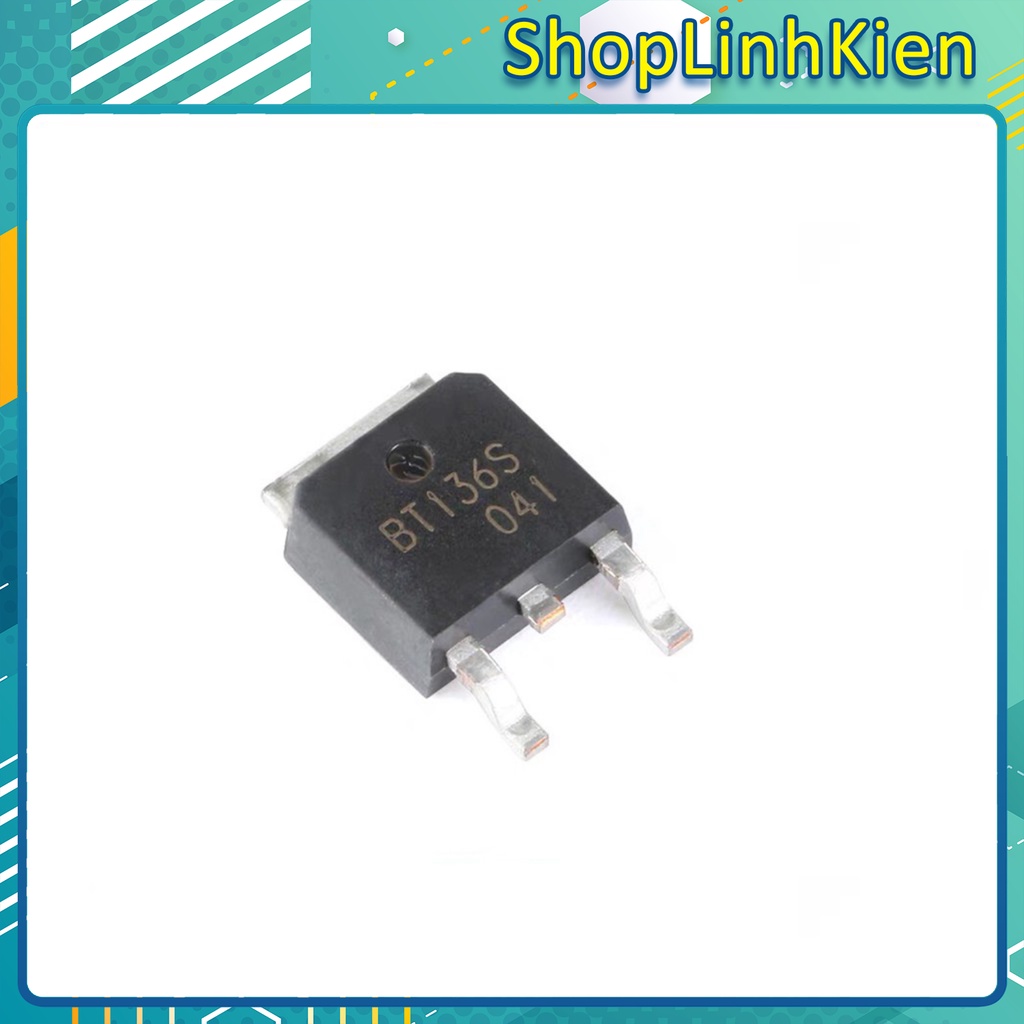 Triac BT136 4A 600V To220/ BT136S-600E To252