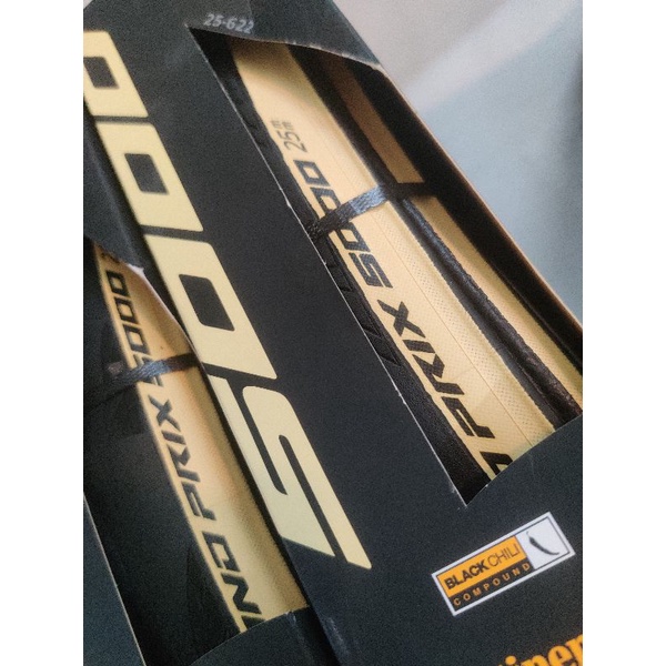 Lốp  xe đạp Continental Grandprix 5000 cream 700x25 chính hãng,  sản xuất Đức