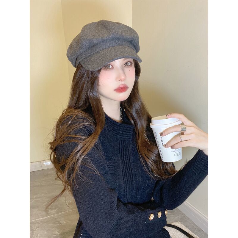 Hàng Mới Về Mới Áo Khoác Cardigan Dệt Kim Tay Dài Dáng Rộng Thời Trang Thu Đông