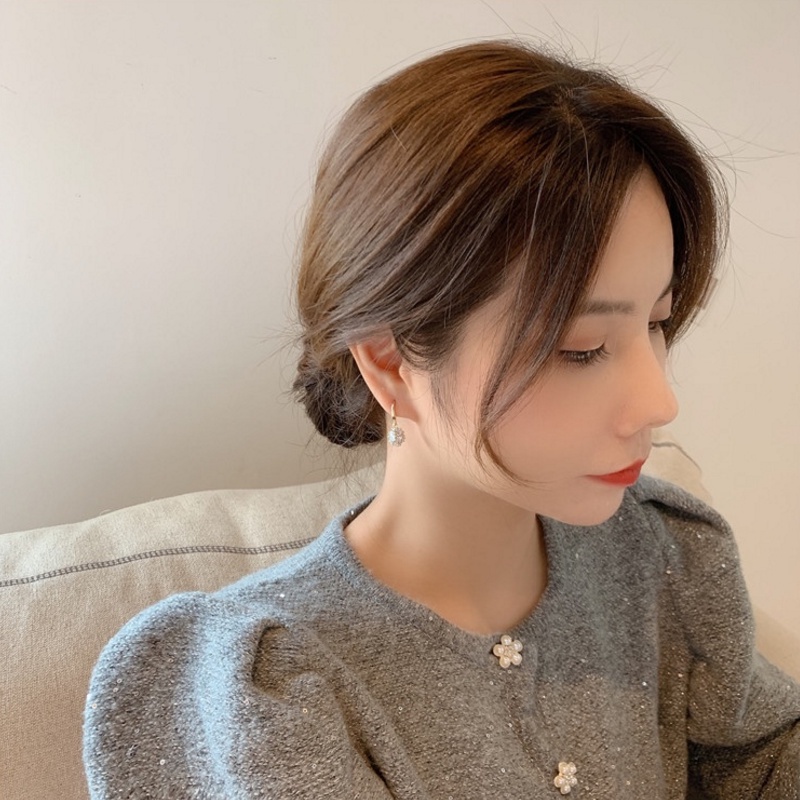 Khuyên Tai Dáng Dài Đính Đá Cao Cấp Sang Trọng / Bông Tai