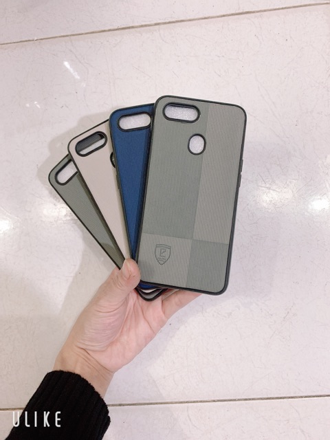 Ốp giả da Kẻ Sọc oppo A5S