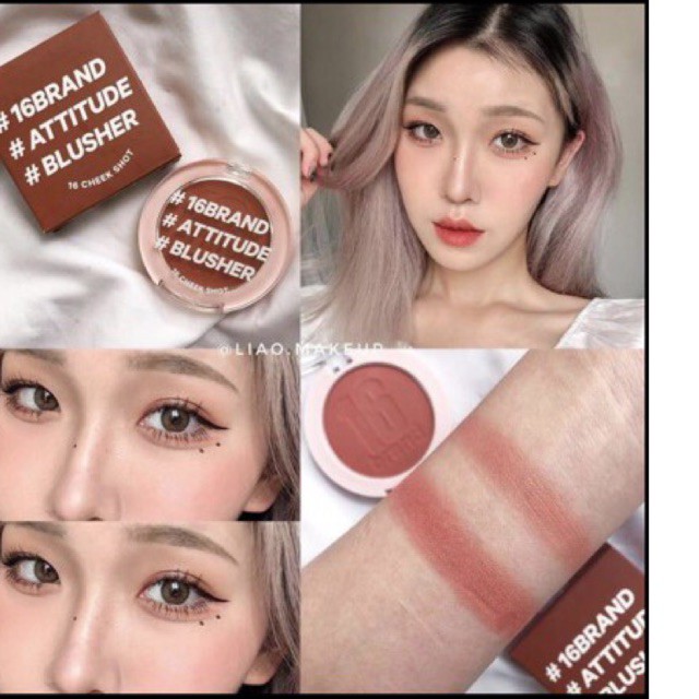 MÁ HỒNG 16BRAND CHEEK SHOT