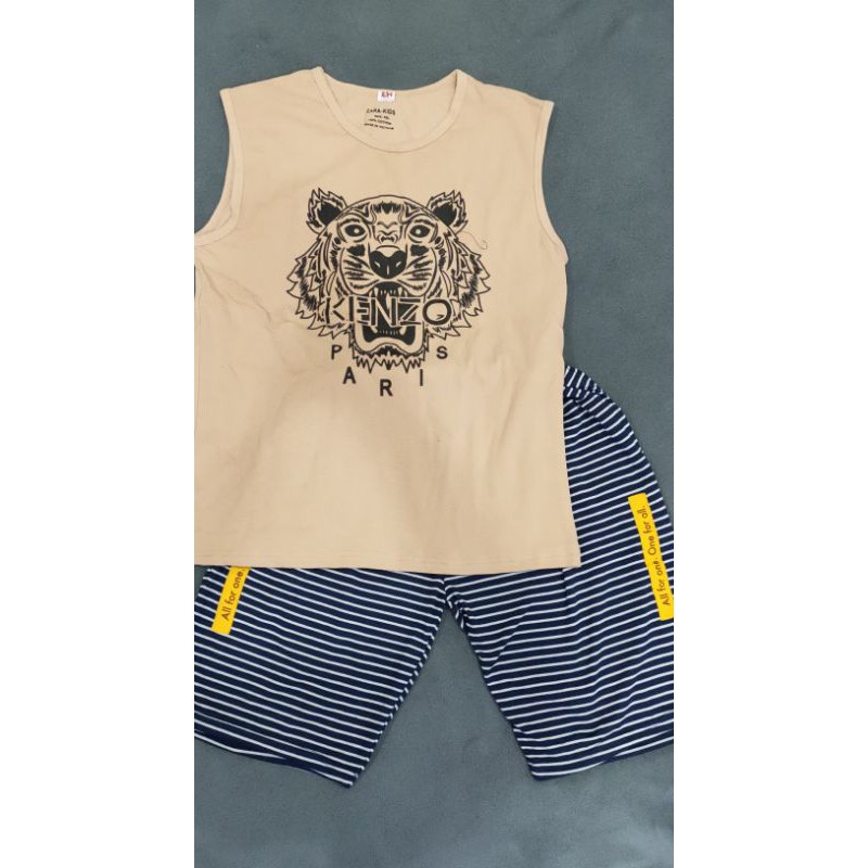 Bộ thun quần đùi cho bé