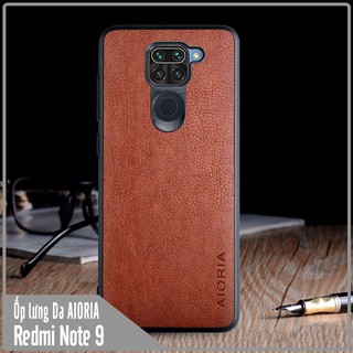 Ốp lưng cho Redmi Note 9 - Redmi 10X Da AIORIA Chống sốc