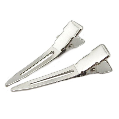 Set 50 Kẹp Tóc Cá Sấu Phẳng DIY Cho Nữ