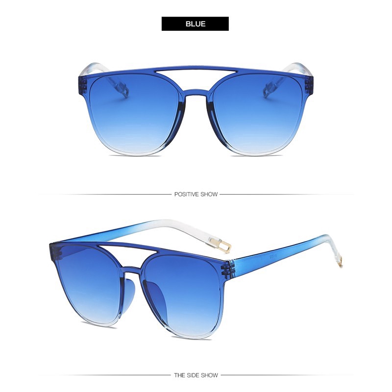 Kính mát gọng trong suốt đơn gỉan cho nam và nữ