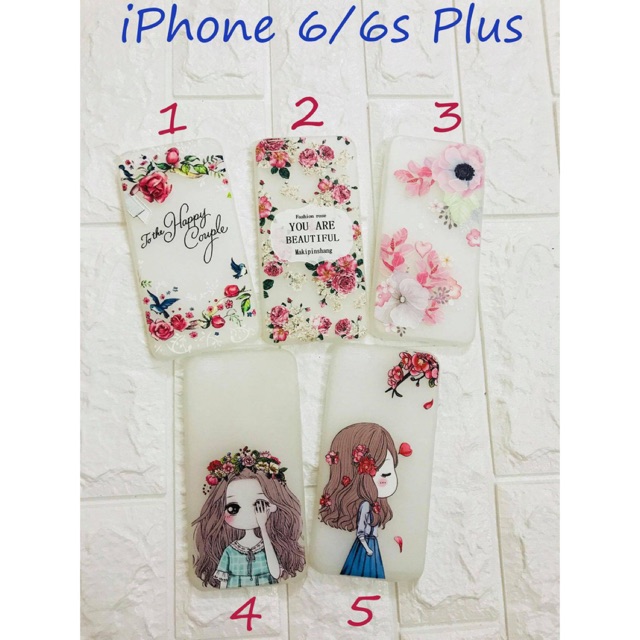 Ốp lưng thời trang in hình cho iphone6/6s plus