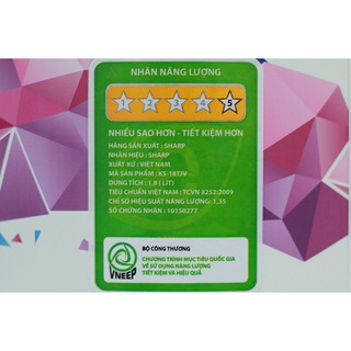 Nồi cơm điện Sharp 1.8 lít KS-18TJV (Bảo hành 12 tháng)