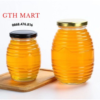 Hũ Xoắn Đựng Mật Ong, Gia Vị 250ml-Hũ Trụ 100ml-GTH Mart
