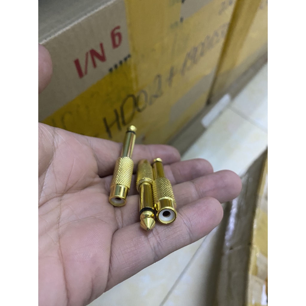 Combo 2 Jack chuyển hoa sen ra 6ly - AV to 6.5mm