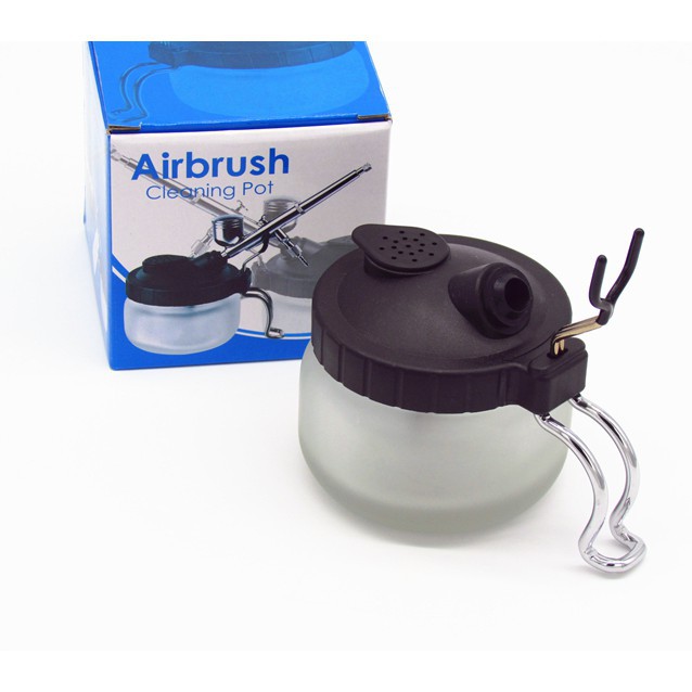 Bình Xúc Rửa Súng Sơn Air Brush Cleaner Pot