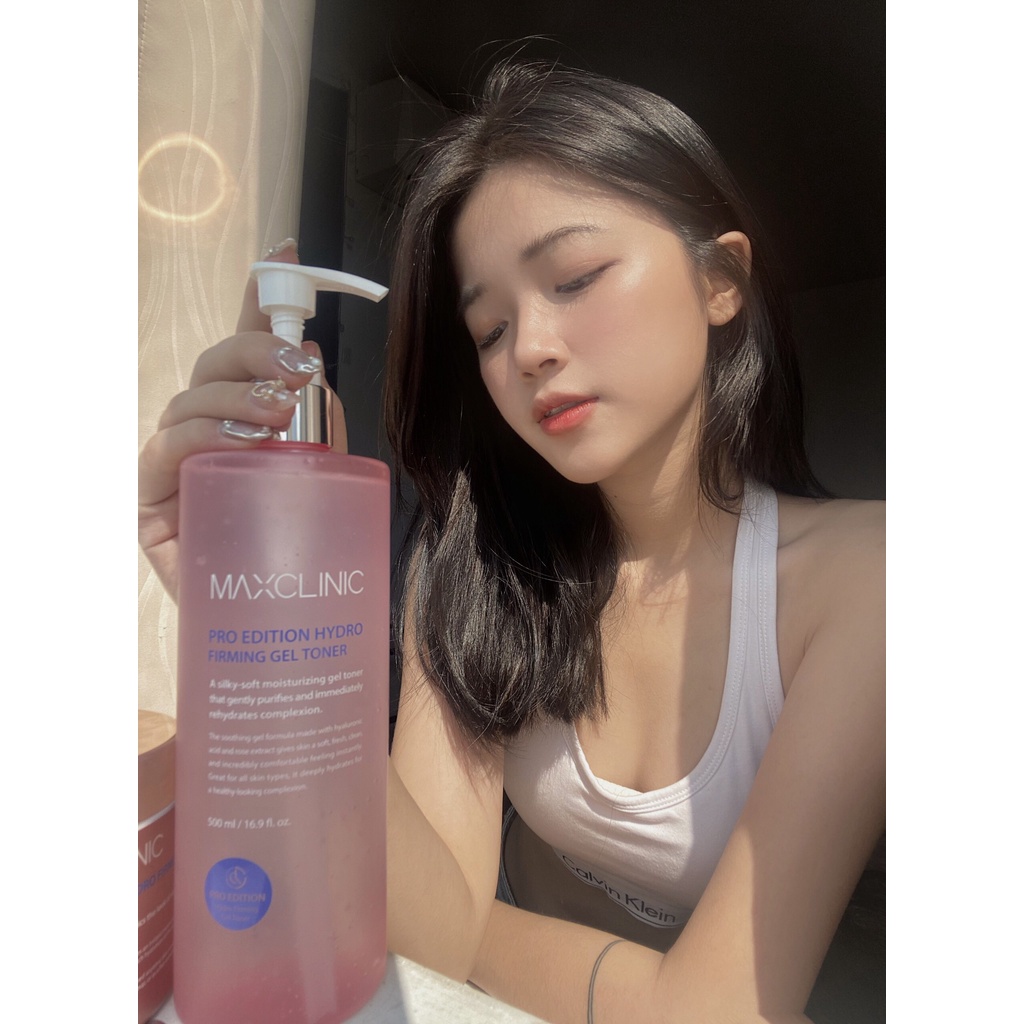 Toner Định Hình Maxclinic - Cấp Ẩm - Ngừa Lão Hoá - Làm Sáng Da 500ml | Xù Korea