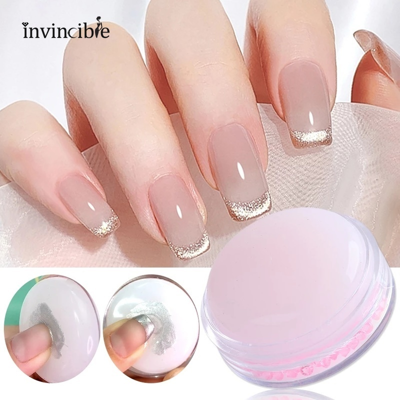 Khuôn In Hình Móng Tay Bằng Silica Gel Trong Suốt