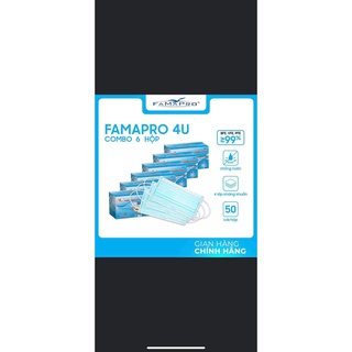 Khẩu trang FAMAPRO 4U - hộp