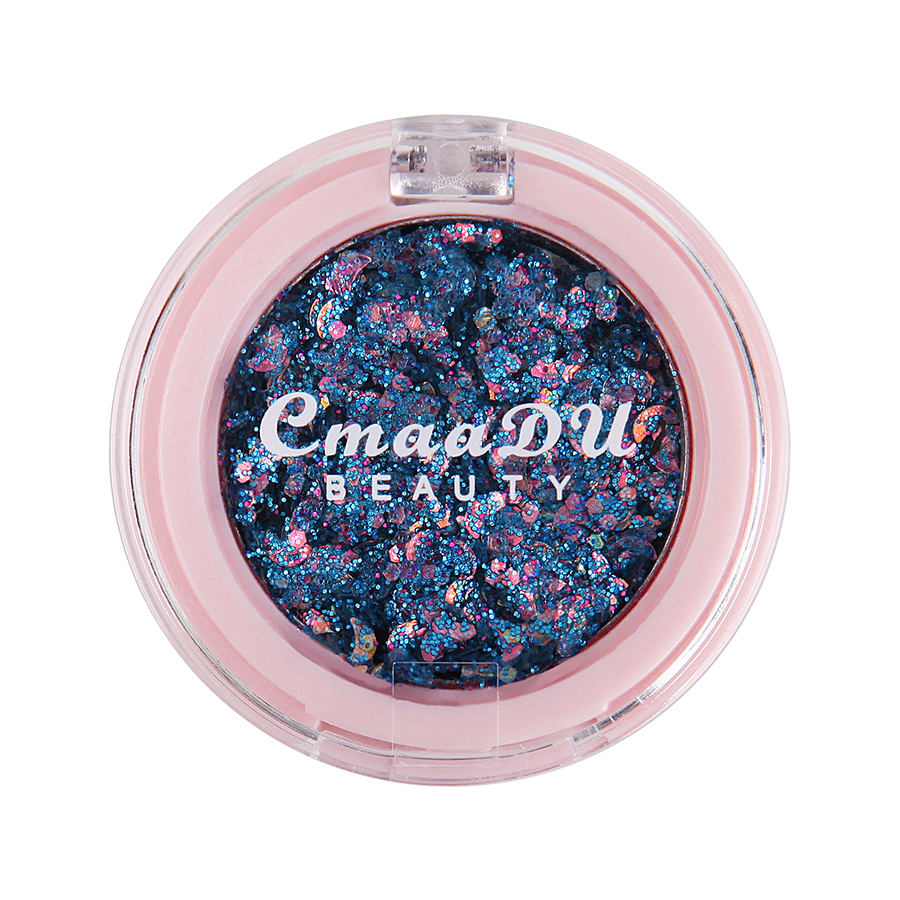 (Hàng Mới Về) Phấn Mắt Cmaadu 14 Màu Sequin Lấp Lánh