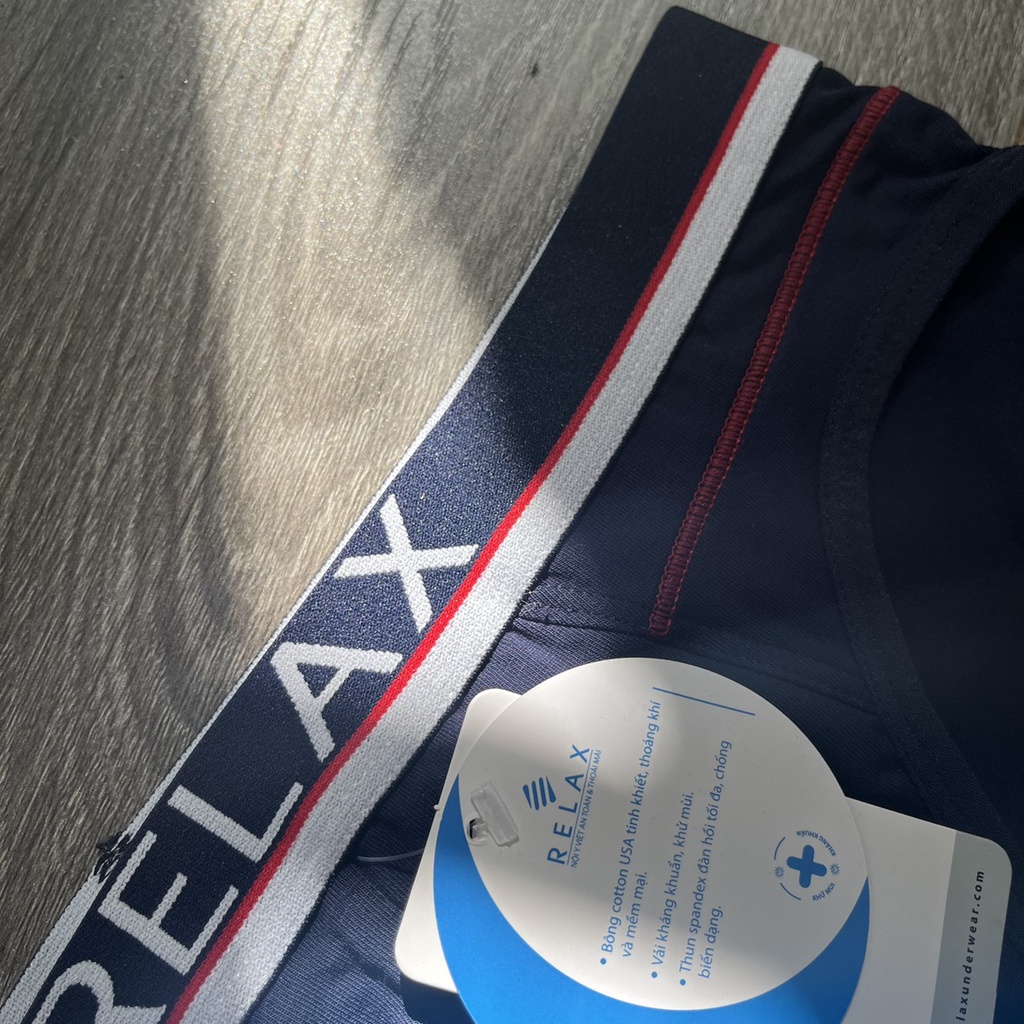 Quần lót nam relax cotton cao cấp chính hãng, quần sịp nam relax underwear rltk64
