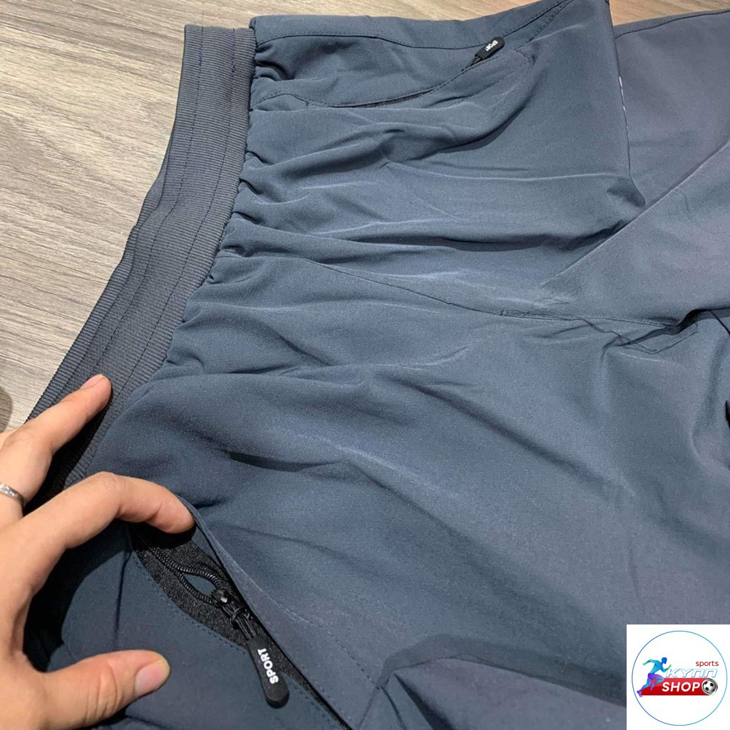 Bộ gió KS003 thể thao nam được thiết kế hai lớp phom 50-75kg kynn shop | BigBuy360 - bigbuy360.vn