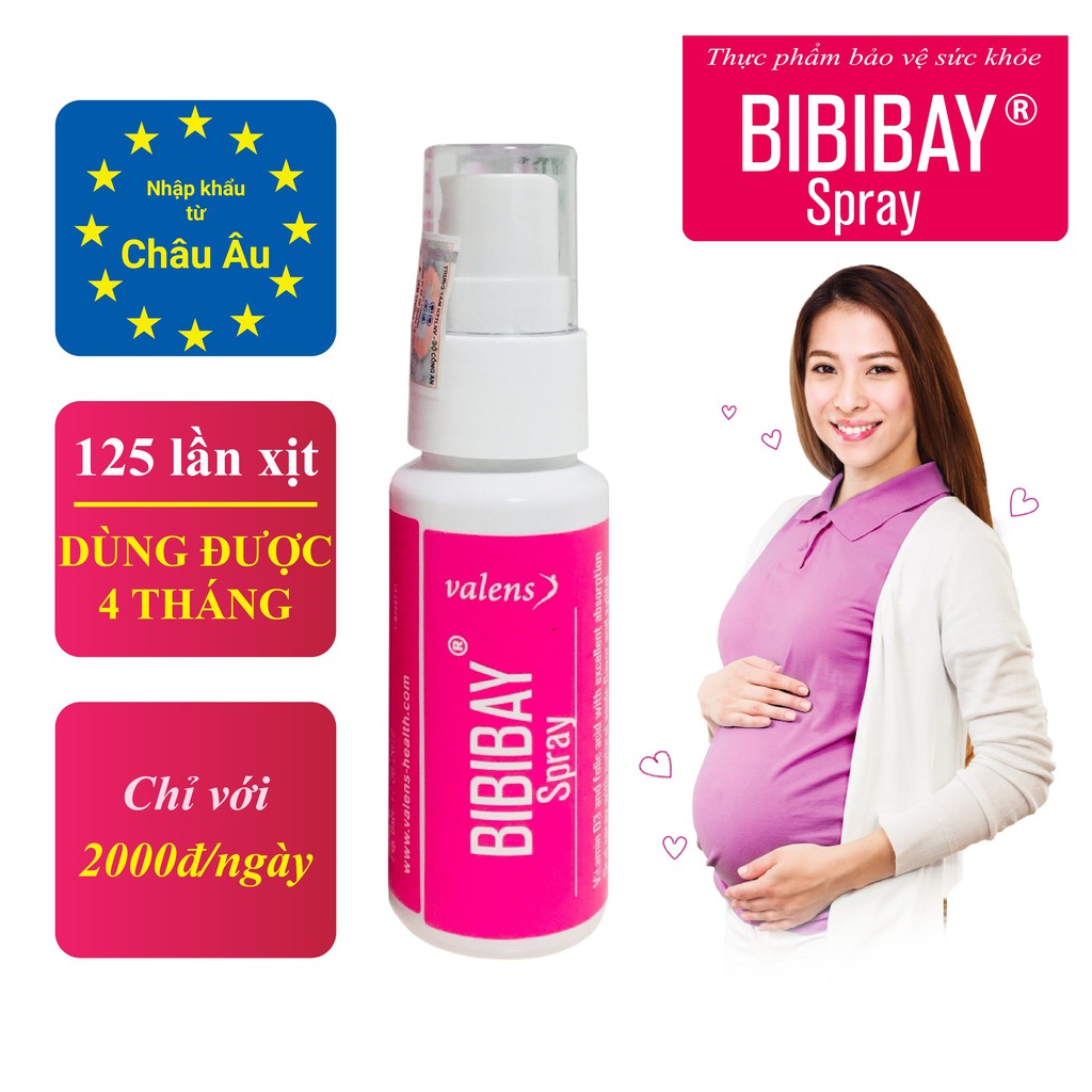 Shop Bố Ken VITAMIN D3 Cho Bà Bầu Dạng Xịt [Nhập Khẩu Châu Âu Chính Hãng - Cam Kết Date Xa]