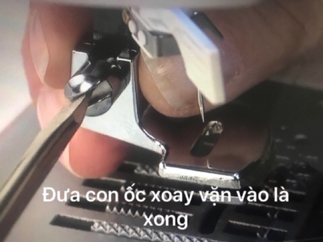 Chân vịt dún máy gia đình ( có hình/ video hướng dẫn)