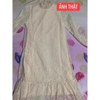 Váy Ren Tiểu Thư Hàn Quốc (CÓ SẴN)