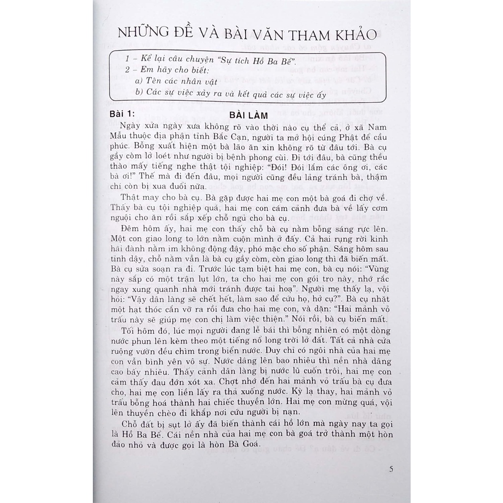 Sách 207 Đề Và Bài Văn Hay Lớp 4